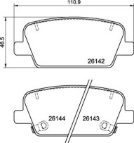 P 30 118 Sada brzdových destiček, kotoučová brzda PRIME LINE BREMBO