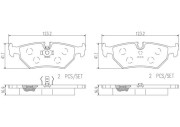 P36008N Sada brzdových destiček, kotoučová brzda PRIME LINE - Ceramic BREMBO