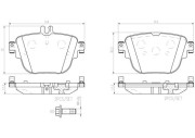 P50141N Sada brzdových destiček, kotoučová brzda PRIME LINE - Ceramic BREMBO