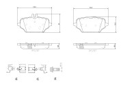 P50162N Sada brzdových destiček, kotoučová brzda PRIME LINE - Ceramic BREMBO