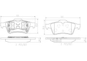 P59044N Sada brzdových destiček, kotoučová brzda PRIME LINE - Ceramic BREMBO