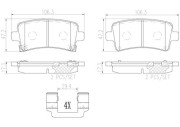 P59060N Sada brzdových destiček, kotoučová brzda PRIME LINE - Ceramic BREMBO