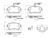 P61109N BREMBO sada brzdových platničiek kotúčovej brzdy P61109N BREMBO