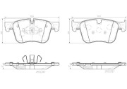 P61135N Sada brzdových destiček, kotoučová brzda PRIME LINE - Ceramic BREMBO