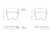 P85138N Sada brzdových destiček, kotoučová brzda PRIME LINE - Ceramic BREMBO