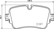 P 85 161 Sada brzdových destiček, kotoučová brzda PRIME LINE BREMBO