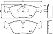 P 86 013 Sada brzdových destiček, kotoučová brzda PRIME LINE BREMBO