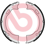 S 24 549 Sada brzdových čelistí, parkovací brzda ESSENTIAL LINE BREMBO