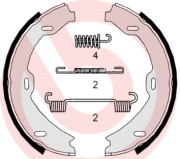 S 50 518 Sada brzdových čelistí, parkovací brzda ESSENTIAL LINE BREMBO