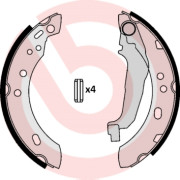 S 56 507 Sada brzdových čelistí ESSENTIAL LINE BREMBO