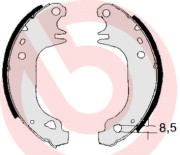 S 68 517 Sada brzdových čelistí ESSENTIAL LINE BREMBO