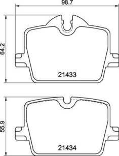 P 06 114 Brzdové destičky BREMBO