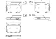 P23183N Sada brzdových destiček, kotoučová brzda PRIME LINE - Ceramic BREMBO