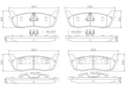 P24104N Sada brzdových destiček, kotoučová brzda PRIME LINE - Ceramic BREMBO