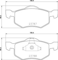 P 24 219 Brzdové destičky BREMBO