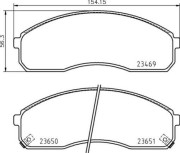 P 30 091 Sada brzdových destiček, kotoučová brzda PRIME LINE BREMBO