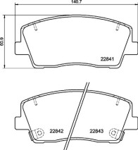 P 30 108 Brzdové destičky DIRECTIONAL BRAKE PADS BREMBO