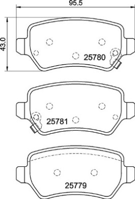 P 30 120 Sada brzdových destiček, kotoučová brzda PRIME LINE BREMBO