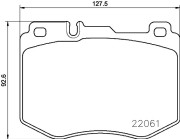 P 50 120 Sada brzdových destiček, kotoučová brzda PRIME LINE BREMBO