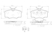 P59034N Sada brzdových destiček, kotoučová brzda PRIME LINE - Ceramic BREMBO