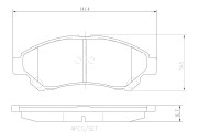 P 83 191 Sada brzdových destiček, kotoučová brzda PRIME LINE BREMBO