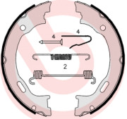 S 50 515 BREMBO sada brzd. čeľustí parkov. brzdy S 50 515 BREMBO