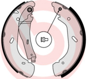 S 56 513 Sada brzdových čelistí ESSENTIAL LINE BREMBO