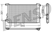 DCN01016 DENSO kondenzátor klimatizácie DCN01016 DENSO