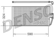 DCN05006 DENSO kondenzátor klimatizácie DCN05006 DENSO