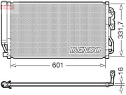 DCN05035 Kondenzátor, klimatizace DENSO