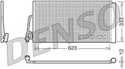 DCN05102 DENSO kondenzátor klimatizácie DCN05102 DENSO