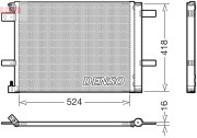 DCN07062 DENSO kondenzátor klimatizácie DCN07062 DENSO