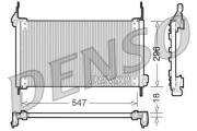 DCN09016 DENSO kondenzátor klimatizácie DCN09016 DENSO