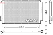 DCN09043 DENSO kondenzátor klimatizácie DCN09043 DENSO