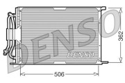 DCN10005 Kondenzátor, klimatizace DENSO