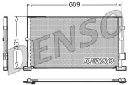 DCN10012 Kondenzátor, klimatizace DENSO