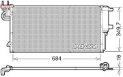 DCN10045 DENSO kondenzátor klimatizácie DCN10045 DENSO