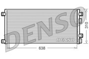 DCN12002 DENSO kondenzátor klimatizácie DCN12002 DENSO