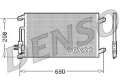 DCN13016 Kondenzátor, klimatizace DENSO