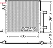 DCN15006 Kondenzátor, klimatizace DENSO