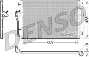 DCN17056 Kondenzátor, klimatizace DENSO