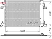 DCN20001 Kondenzátor, klimatizace DENSO