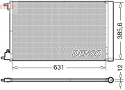 DCN20039 Kondenzátor, klimatizace DENSO