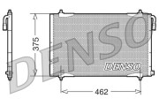 DCN21006 Kondenzátor, klimatizace DENSO