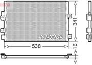 DCN23028 Kondenzátor, klimatizace DENSO