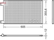 DCN23041 Kondenzátor, klimatizace DENSO