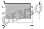 DCN27003 DENSO kondenzátor klimatizácie DCN27003 DENSO