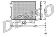 DCN28002 Kondenzátor, klimatizace DENSO