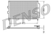 DCN40003 DENSO kondenzátor klimatizácie DCN40003 DENSO