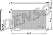 DCN40009 Kondenzátor, klimatizace DENSO